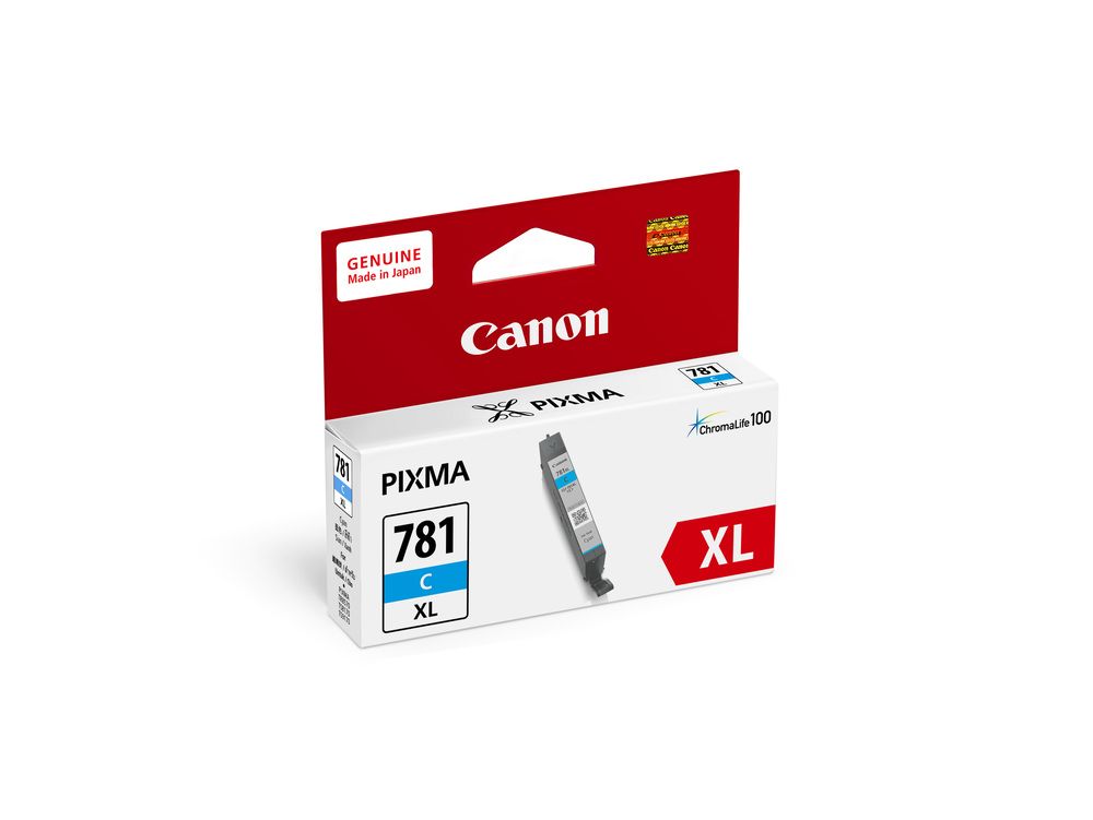 INK (หมึกสำหรับเครื่องพิมพ์) CANON CLI-781 C XL INK CARTRIDGE CYAN