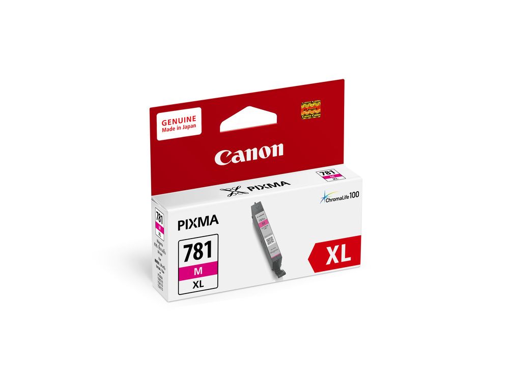 INK (หมึกสำหรับเครื่องพิมพ์) CANON CLI-781 M XL INK CARTRIDGE MAGENTA