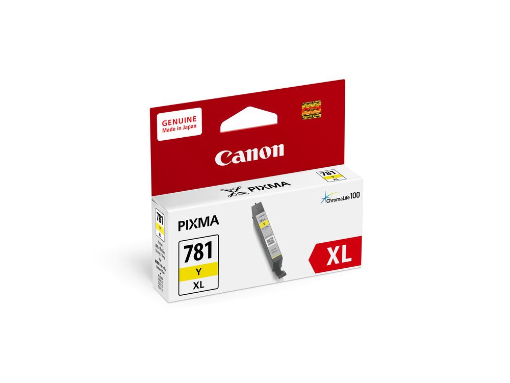 INK (หมึกสำหรับเครื่องพิมพ์) CANON CLI-781 Y XL INK CARTRIDGE YELLOW
