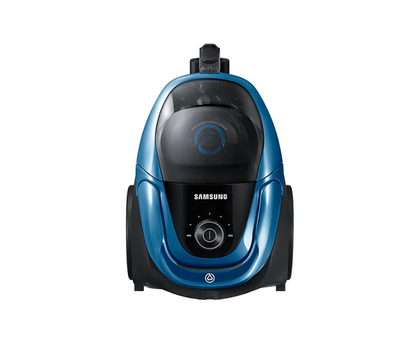 VACUUM CLEANER (เครื่องดูดฝุ่น) SAMSUNG VC18M3150VU ANTI-TANGLE CYCLONE 1800 WATT (AIRFORCEBLUE)
