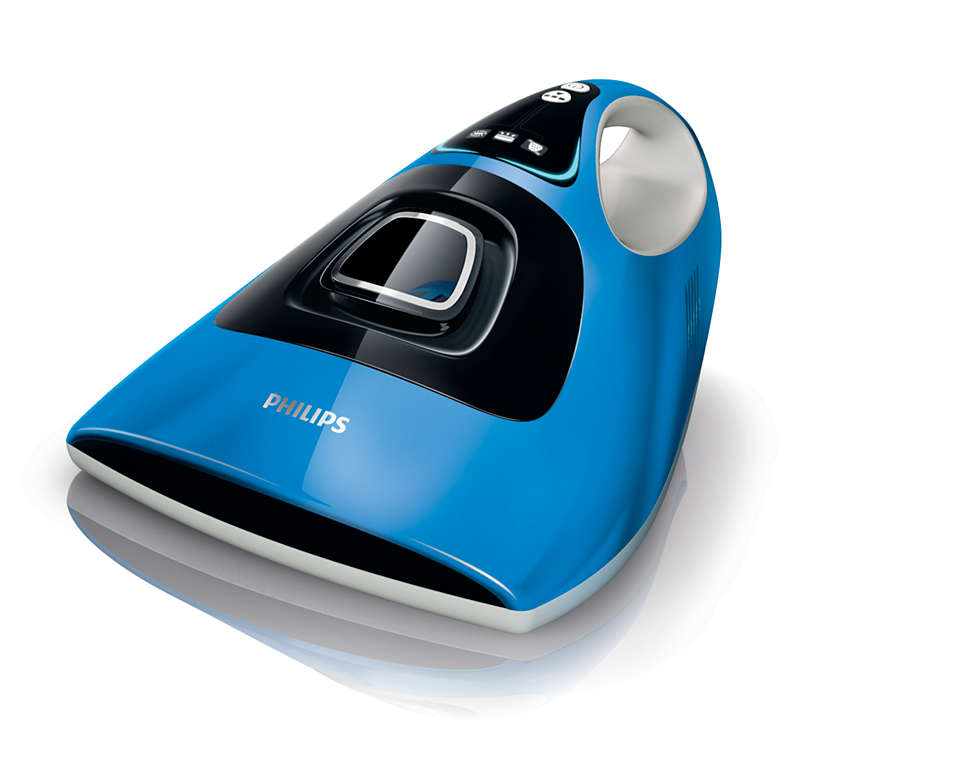 VACUUM CLEANER (เครื่องดูดฝุ่น) PHILIPS FC6230-01 MITE CLEANING VACUUM CLEANER 450 WATT (BLUE)