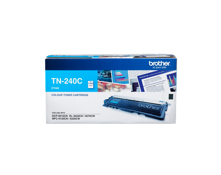 TONER BROTHER (หมึกสำหรับเครื่องพิมพ์)  TN-240 C Cyan