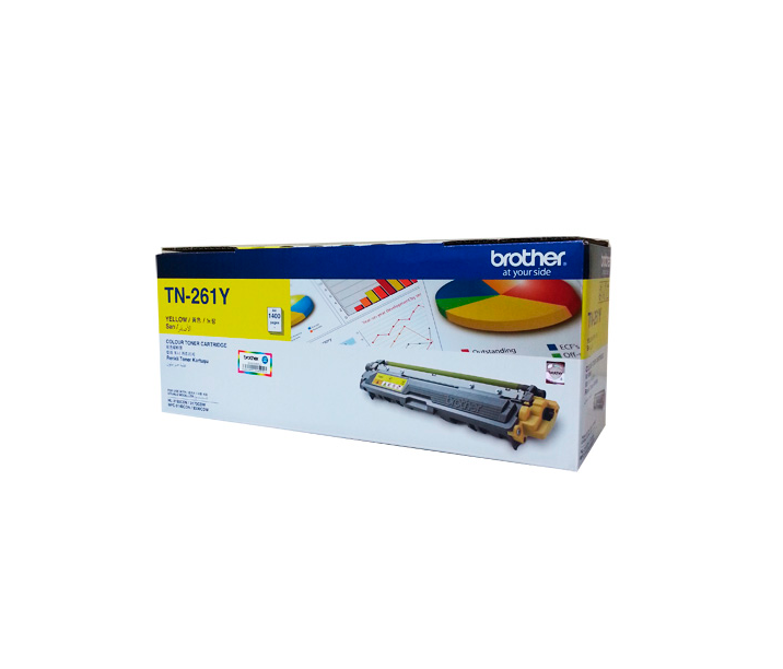 TONER BROTHER (หมึกสำหรับเครื่องพิมพ์) TN-261Y YELLOW