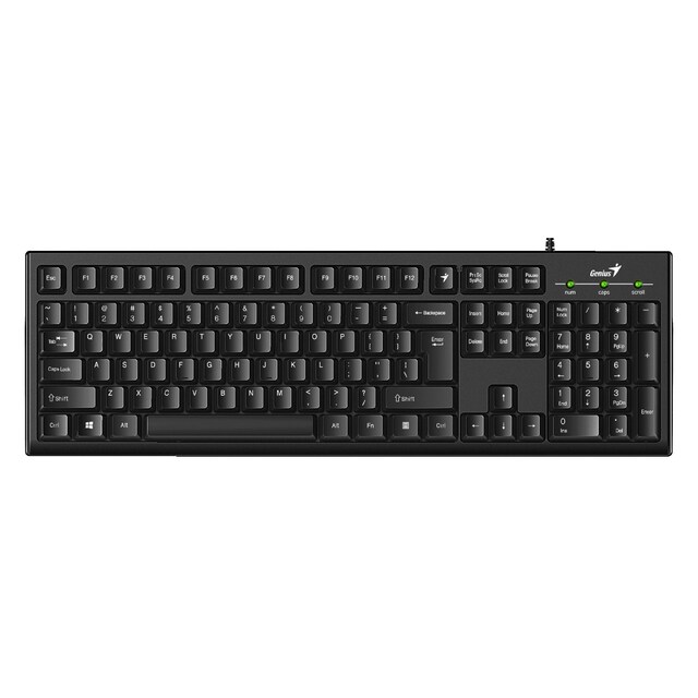 KEYBOARD (คีย์บอร์ด) GENIUS SMART KB-100 USB (EN/TH) (BLACK)