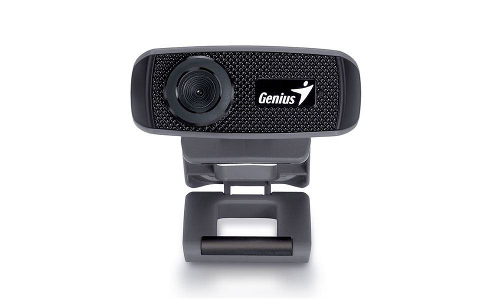 WEBCAM (เว็บแคม) GENIUS FACECAM 1000X 720P HD (BLACK)
