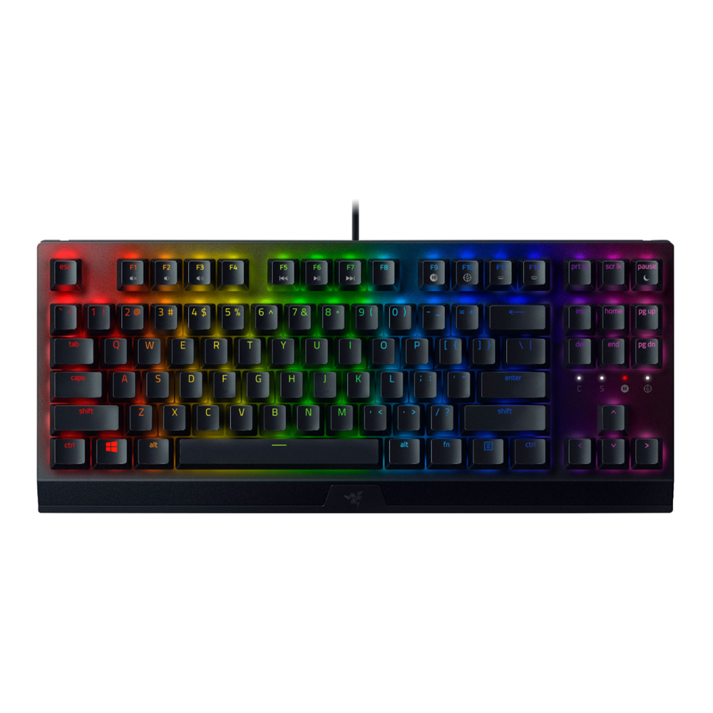KEYBOARD (คีย์บอร์ด) RAZER BLACKWIDOW V3 TENKEYLESS (RAZER GREEN SWITCH) (RGB) (EN/TH)