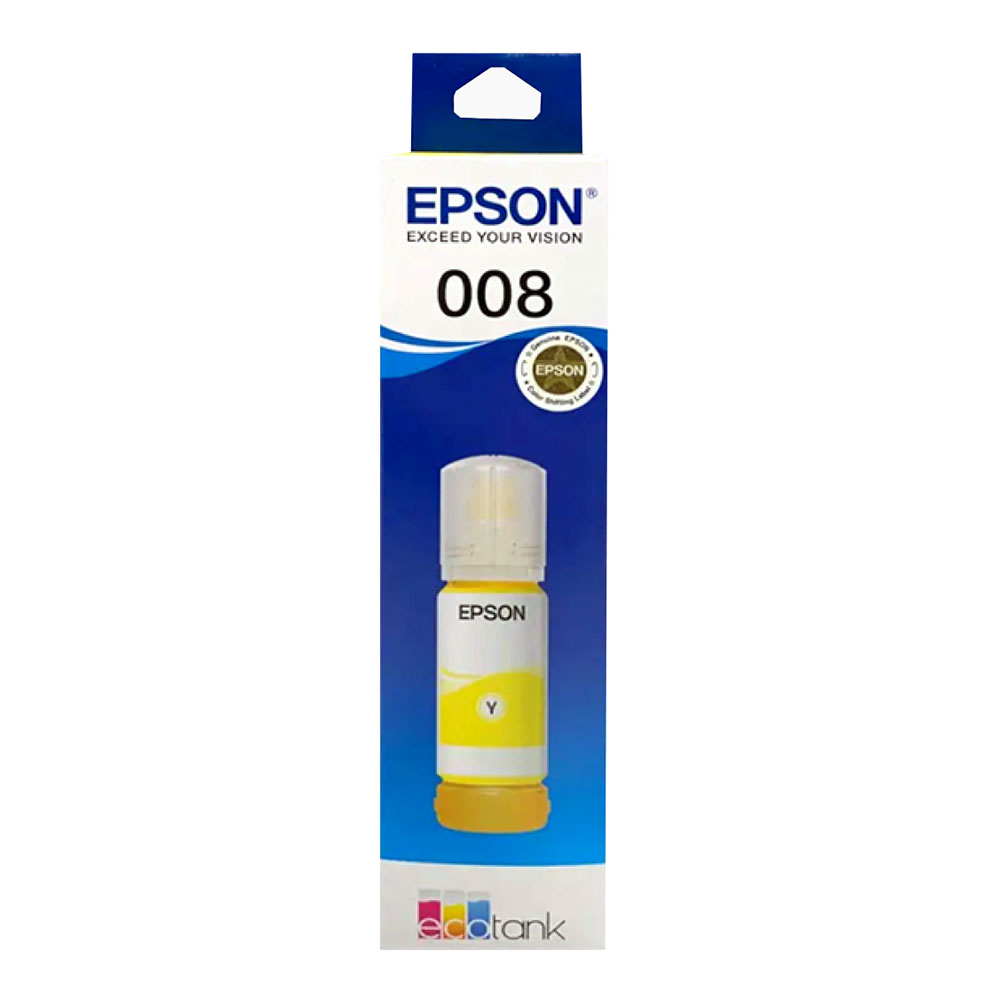 INK (หมึกสำหรับเครื่องพิมพ์) EPSON 008 (T06G400) YELLOW FOR L15150 70ML