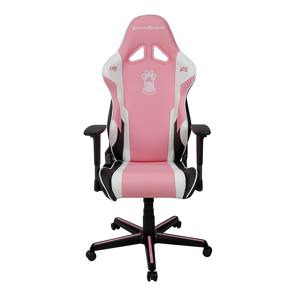 GAMING CHAIR (เก้าอี้เกมมิ่ง) DXRACER PINK PAW PRINTR CONVENTIONAL Z95/PWN (สินค้าต้องประกอบก่อนใช้งาน)
