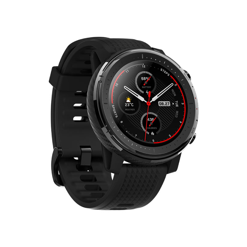 SMARTWATCH (นาฬิกาอัจฉริยะ) XIAOMI AMAZFIT STRATOS 3 (BLACK)