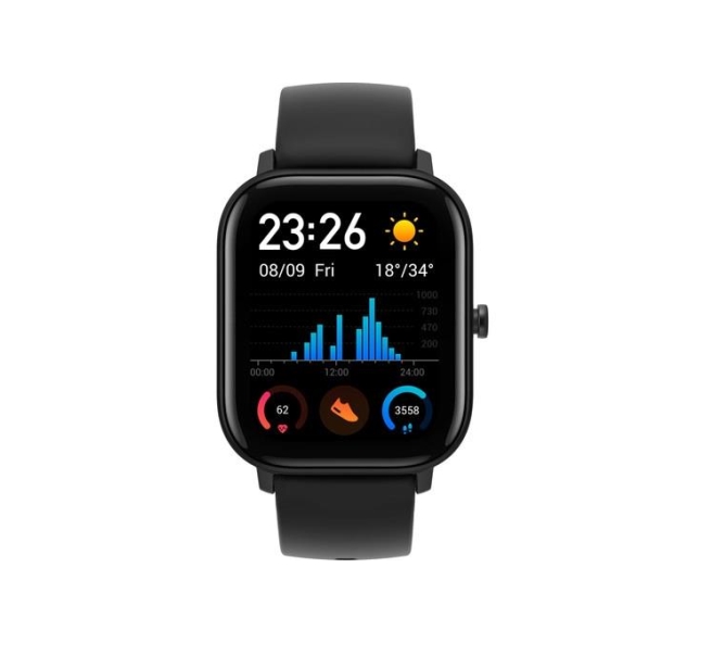 SMARTWATCH (นาฬิกาอัจฉริยะ) XIAOMI AMAZFIT GTS [AMF-6970100373462] - OBSIDIAN BLACK