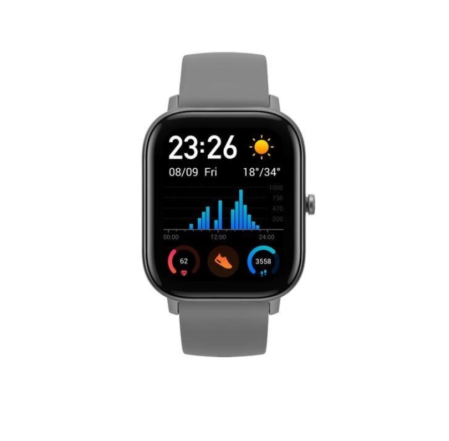 SMARTWATCH (นาฬิกาอัจฉริยะ) XIAOMI AMAZFIT GTS [AMF-6970100373493] - LAVA GREY