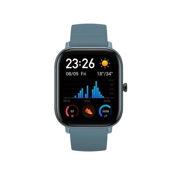 SMARTWATCH (นาฬิกาอัจฉริยะ) XIAOMI AMAZFIT GTS [AMF-6970100373523] - STEEL BLUE