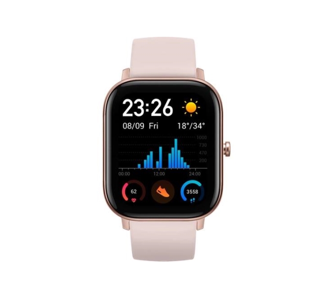 SMARTWATCH (นาฬิกาอัจฉริยะ) XIAOMI AMAZFIT GTS [AMF-6970100373554] - ROSE PINK