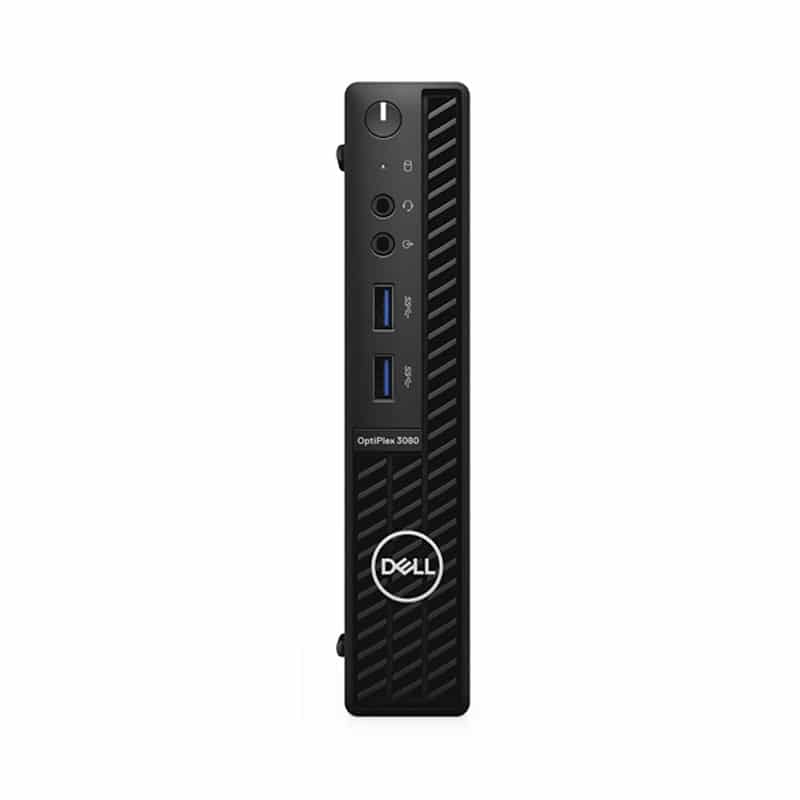 DESKTOP PC (คอมพิวเตอร์ตั้งโต๊ะ) DELL OPTIPLEX 3080 MICRO I3-10100T 8GB 128NVME+1TB WLAN UBU (SNS38MC003)