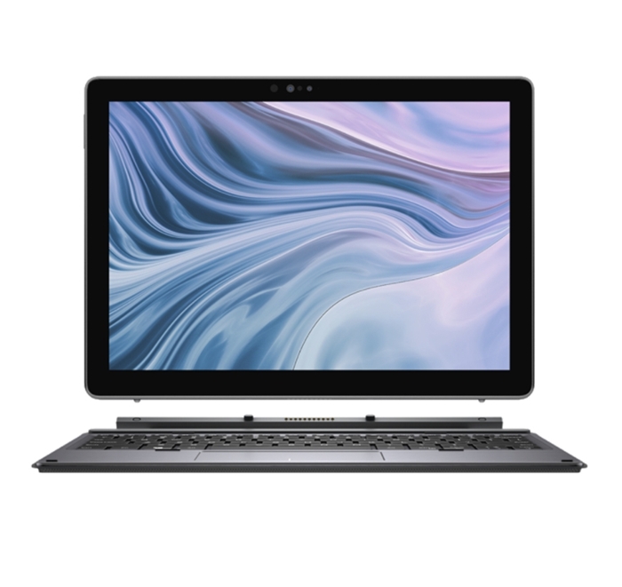 NOTEBOOK 2 IN 1 (โน้ตบุ๊คแบบแยกคีย์บอร์ด) DELL LATITUDE 7210 2IN1 DETACHABLE I7-10610U (VPRO) 16G 512SSD WIN10P (SNS7212001) - BLACK