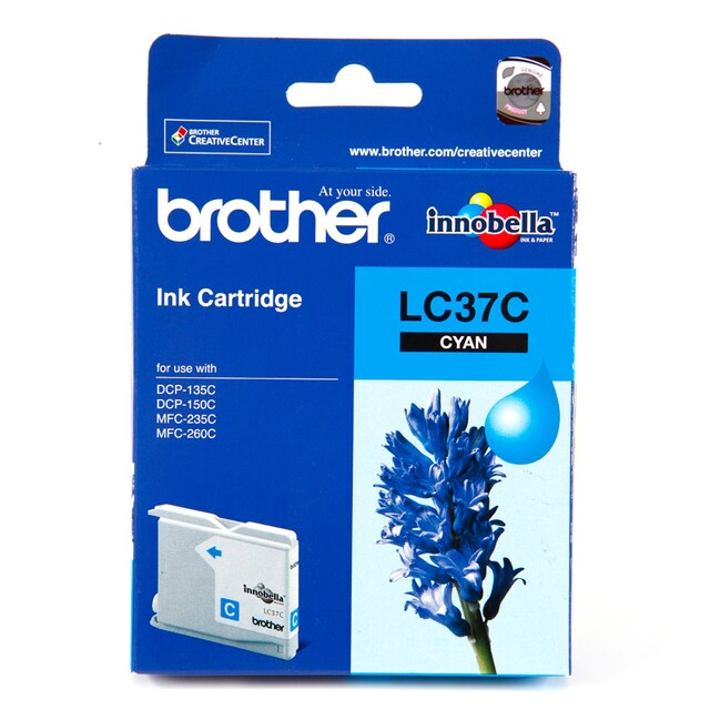 INK BROTHER (หมึกพิมพ์สำหรับปริ้นเตอร์) LC-37C (CYAN)