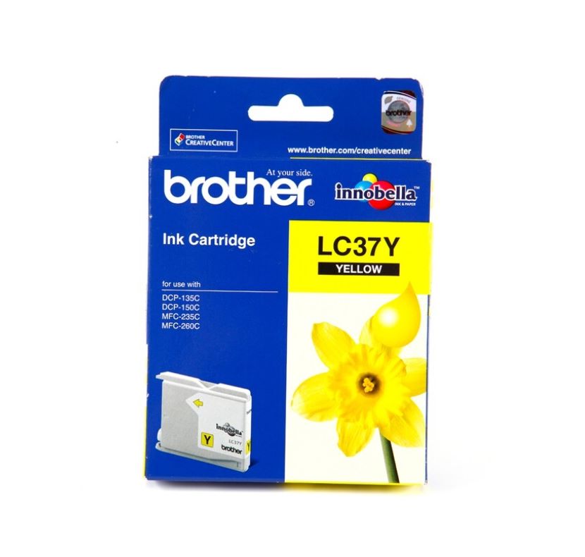 INK BROTHER (หมึกพิมพ์สำหรับปริ้นเตอร์) LC-37Y (YELLOW)