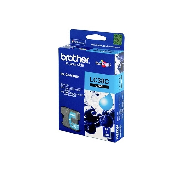 INK BROTHER (หมึกพิมพ์สำหรับปริ้นเตอร์) LC-38C (CYAN)