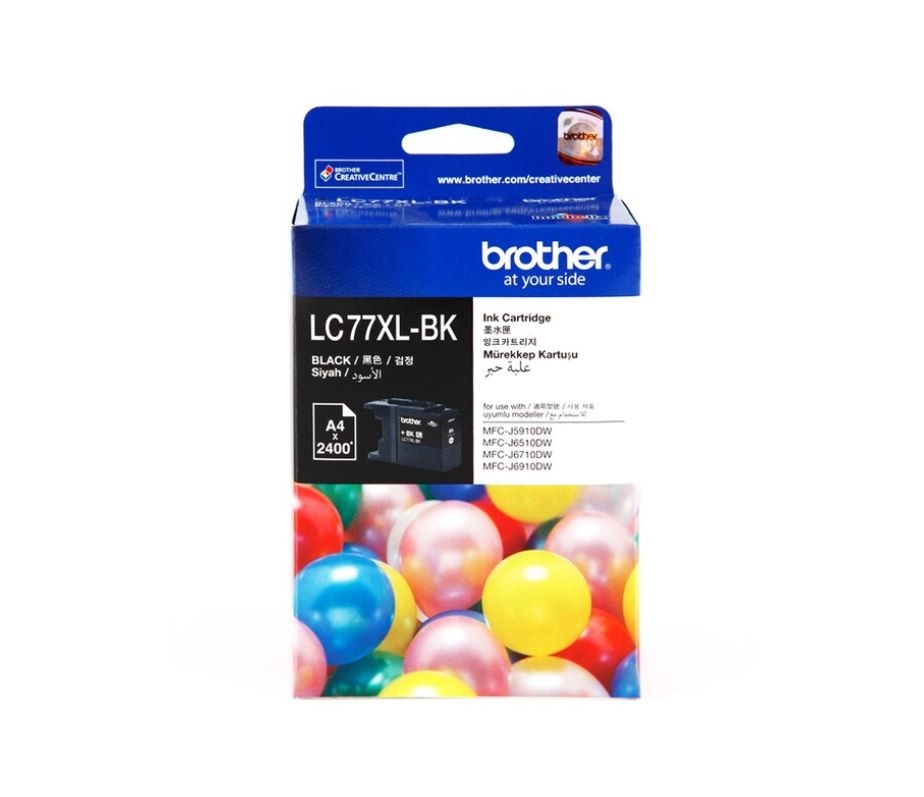 INK BROTHER (หมึกพิมพ์สำหรับปริ้นเตอร์) LC-77XLBK (BLACK)
