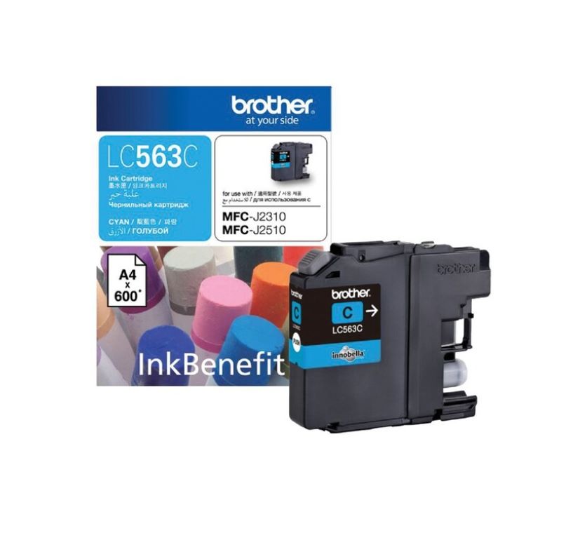 INK BROTHER (หมึกพิมพ์สำหรับปริ้นเตอร์) LC-563C (CYAN)