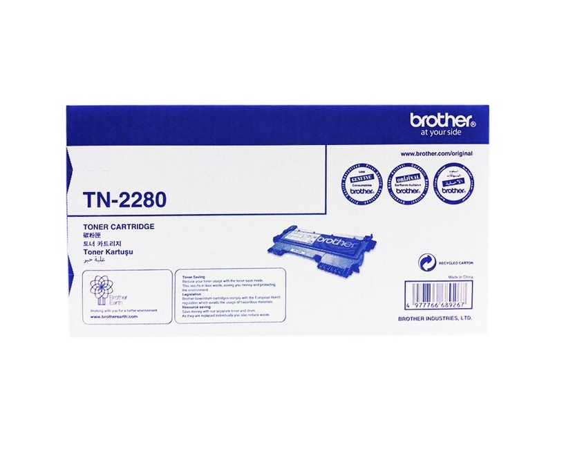 TONER BROTHER (หมึกสำหรับเครื่องพิมพ์) TN-2280 (BLACK)