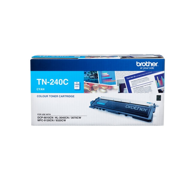TONER BROTHER (หมึกสำหรับเครื่องพิมพ์) TN-240C (CYAN)