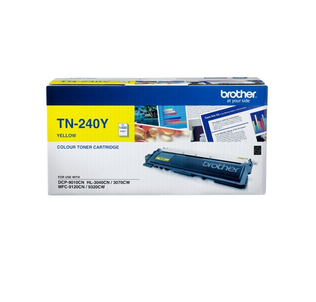 TONER BROTHER (หมึกสำหรับเครื่องพิมพ์) TN-240Y (YELLOW)