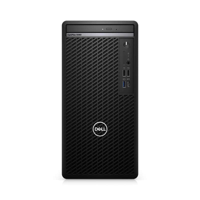 DESKTOP PC (คอมพิวเตอร์ตั้งโต๊ะสำหรับองค์กร) DELL OPTIPLEX 5080 MT I7-10700 8G 256NVME+1TB DIS(2G) UBU (SNS58MT003)