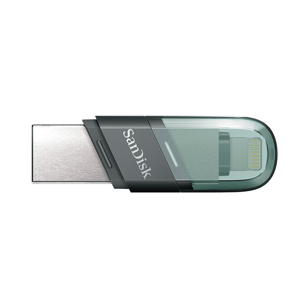 64 GB FLASH DRIVE (แฟลชไดร์ฟ) SANDISK IXPAND FLASH DRIVE FLIP (SDIX90N-064G-GN6NN)