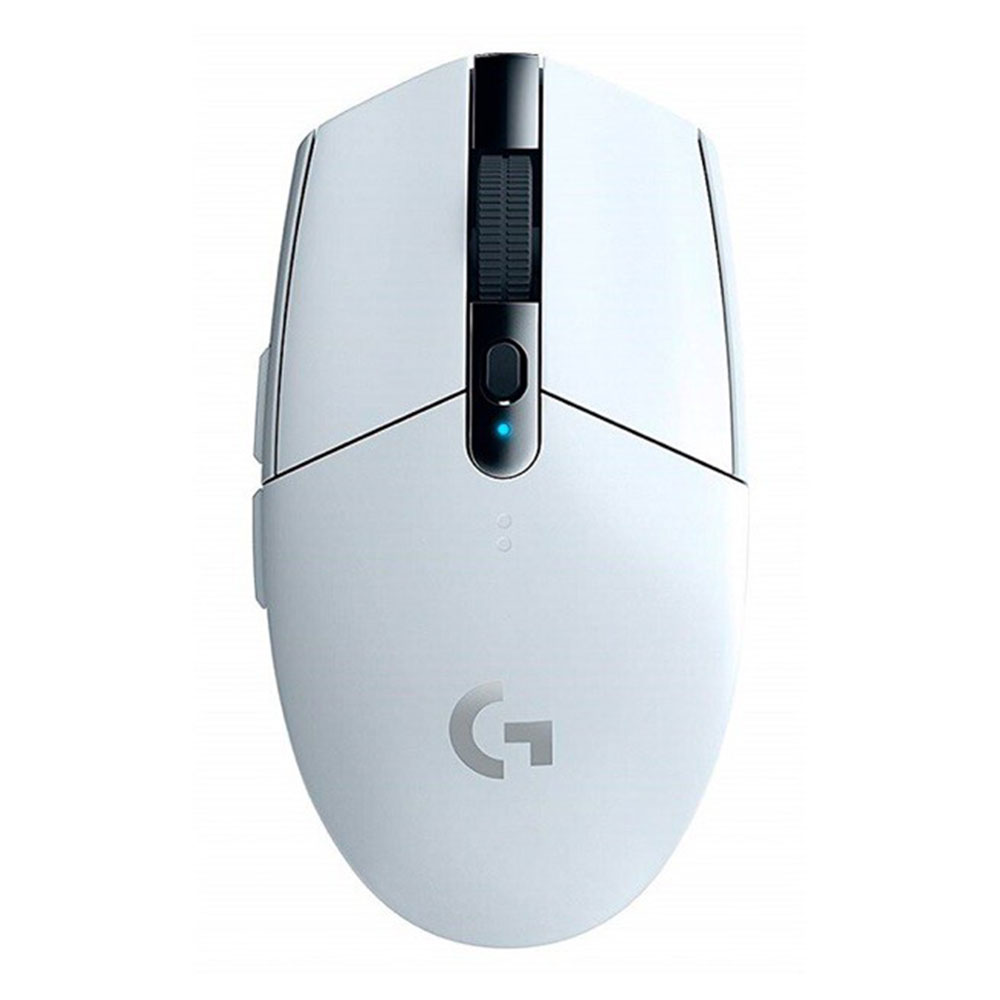 WIRELESS MOUSE (เมาส์ไร้สาย) LOGITECH G304 LIGHTSPEED WIRELESS (WHITE)