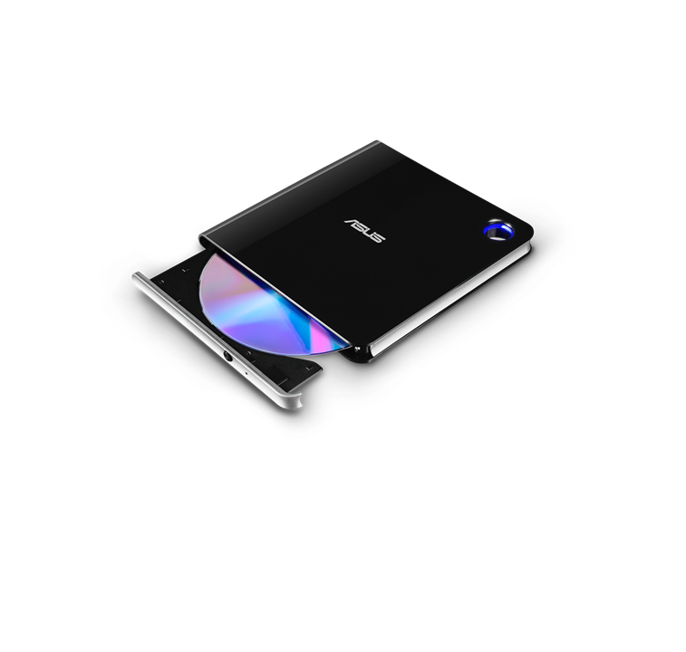 DVD-RW EXT (เครื่องอ่าน-เขียนดีวีดีพกพา) ASUS SBW-06D5H-U (90DD02G0-M20000) BLACK