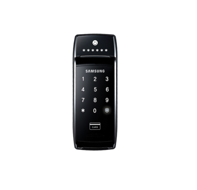 DIGITAL DOOR LOCK (กลอนประตูดิจิตอล) SAMSUNG SHS-2320 RIM TYPE DOOR LOCK (BLACK)