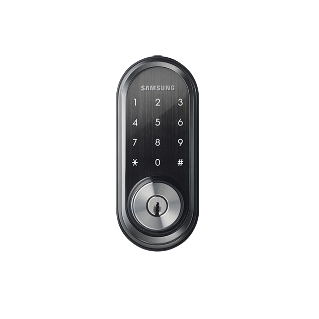 DIGITAL DOOR LOCK (กลอนประตูดิจิตอล) SAMSUNG SHP-DS510 DEADBOLT TYPE DOORLOCK (BLACK)