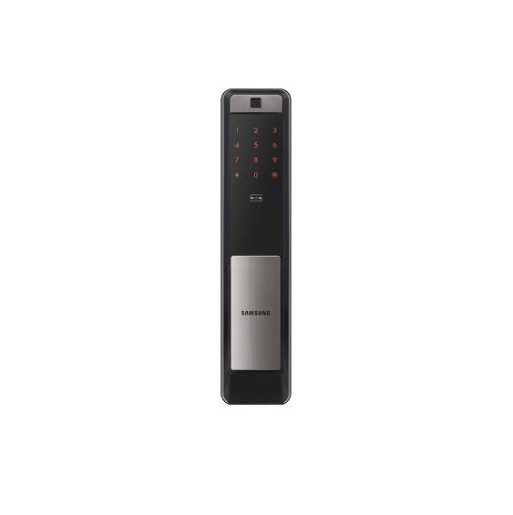 DIGITAL DOOR LOCK (กลอนประตูดิจิตอล) SAMSUNG SHP-DP609 THE MOST ADVANCED DOOR OPENING TECHNOLOGY (DARK SILVER)