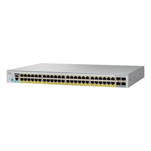 SWITCH (สวิตซ์) CISCO CATALYST 2960L 48 PORT GIGE, 4X1G SFP, LAN LITE (WS-C2960L-48TS-AP)