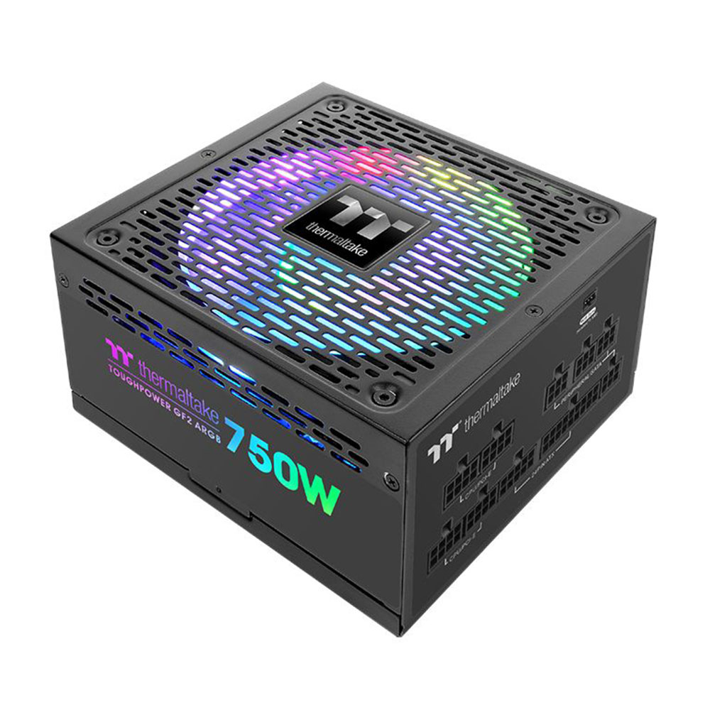 POWER SUPPLY (อุปกรณ์จ่ายไฟ) THERMALTAKE TOUGHPOWER GF2 ARGB 750W 80 PLUS GOLD (TTP-750AH3FSG-A)