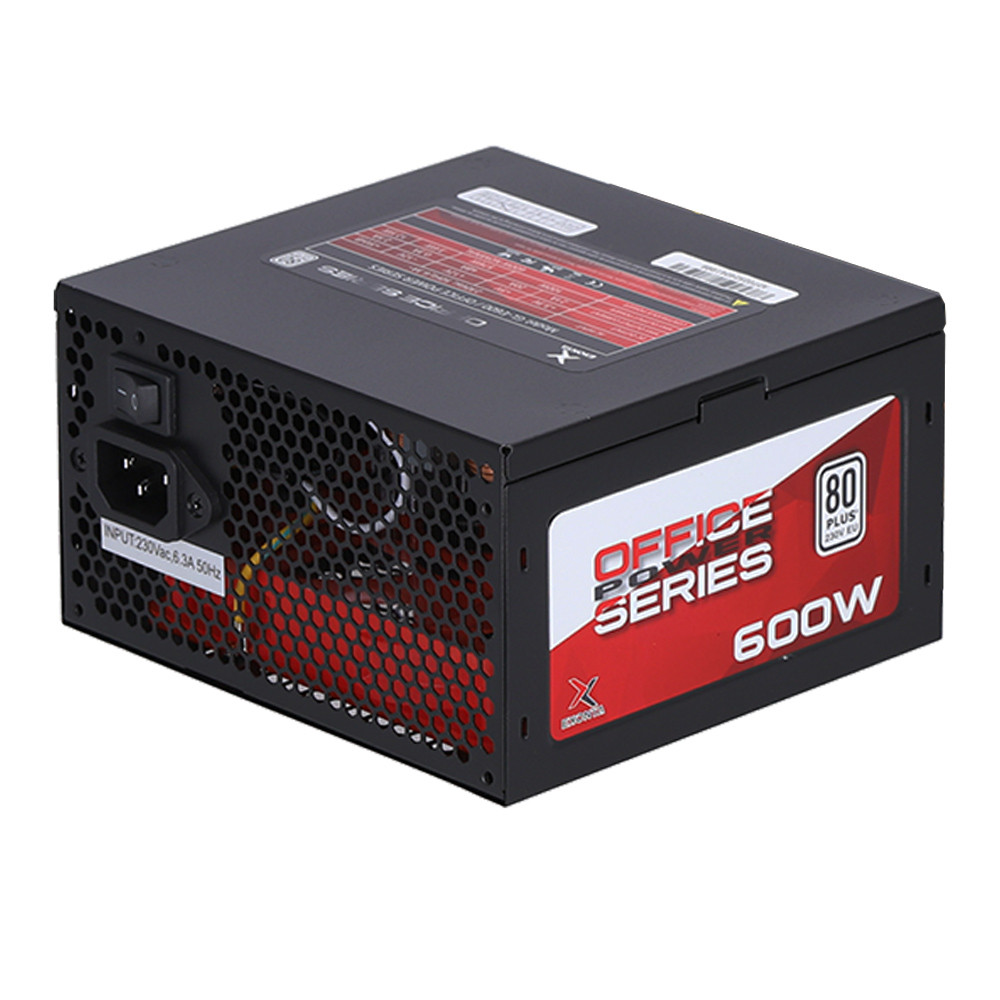 POWER SUPPLY (อุปกรณ์จ่ายไฟ) EKONTA GL-E600 - 600W 80 PLUS BLACK ATX