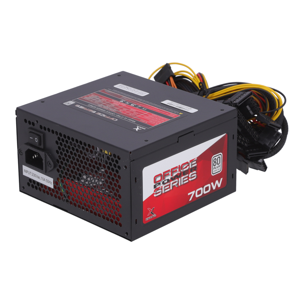 POWER SUPPLY (อุปกรณ์จ่ายไฟ) EKONTA GL-E700 - 700W 80 PLUS BLACK ATX