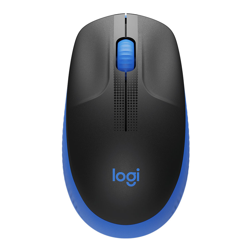 WIRELESS MOUSE (เมาส์ไร้สาย) LOGITECH WIRELESS M190BL (BLUE)