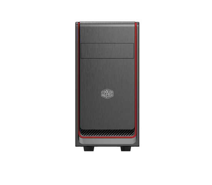 CASE (เคส) COOLER MASTER MASTERBOX E300L (MCB-E300L-KN5N-B00) - RED TRIM