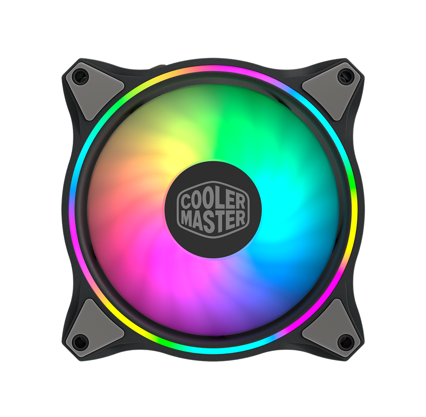 CASE FAN (พัดลมเคส) COOLER MASTER MASTERFAN MF120 HALO ARGB (MFL-B2DN-18NPA-R1)