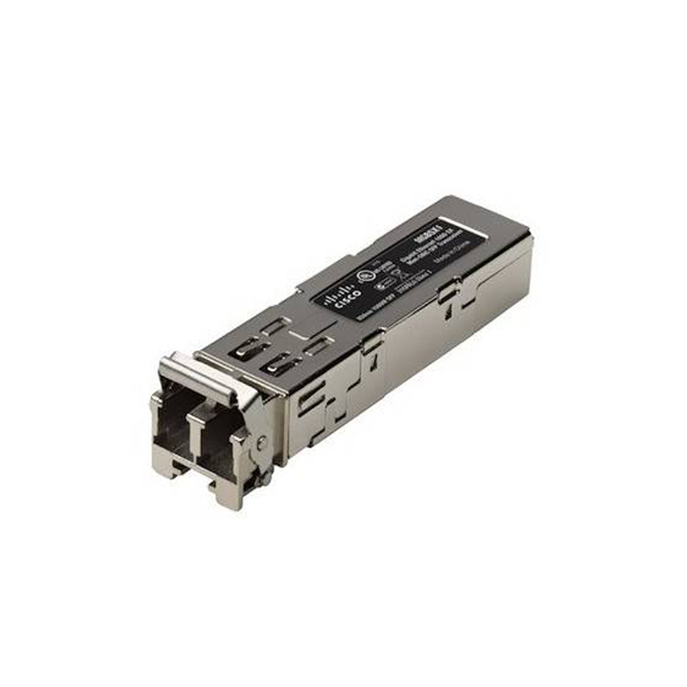 SFP MODULE (โมดูลเอสเอฟพี) CISCO MODULE GIGABIT ETHERNET SX MINI-GBIC SFP TRANSCEIVER (MGBSX1) SILVER