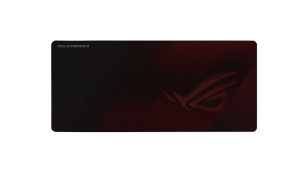 MOUSE PAD (เมาส์แพด) ASUS ROG SCABBARD II (ROG SCABBARD II) BLACK