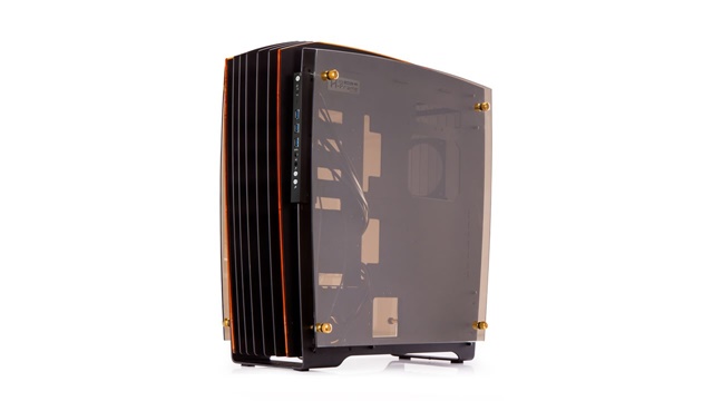 CASE (เคส)  IN WIN H-FRAME 2.0 (with 1065W PLUS) - BLACK/AMBER