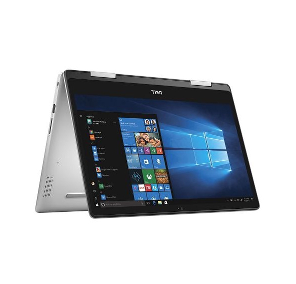 NOTEBOOK 2 IN 1 (โน้ตบุ๊คแบบฝาพับ 360 องศา) DELL INSPIRON 5491-W566055024THW10 (SILVER)