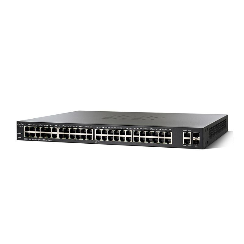 SWITCH (สวิตซ์) CISCO SG220-50P 50 PORT GIGABIT POE SMART PLUS SWITCH (SG220-50P-K9-EU)