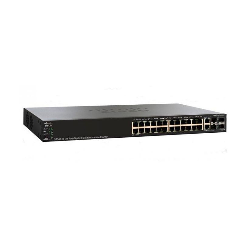 SWITCH (สวิตซ์) CISCO SG250X-24P 24 PORT GIGABIT POE SMART SWITCH WITH 10G UPLINKS (SG250X-24P-K9-EU)