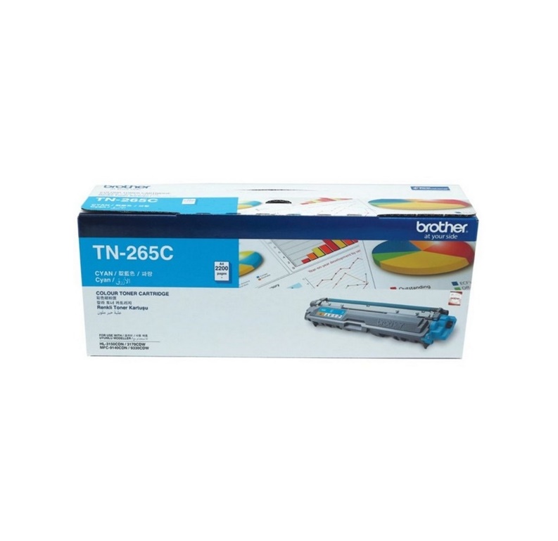 TONER BROTHER (หมึกสำหรับเครื่องพิมพ์) TN-265C (CYAN)
