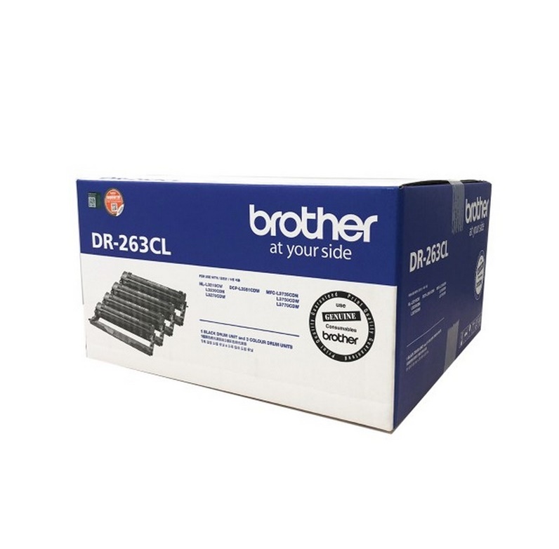 DRUM (หมึกสำหรับเครื่องพิมพ์) BROTHER DR-263CL (BLACK)
