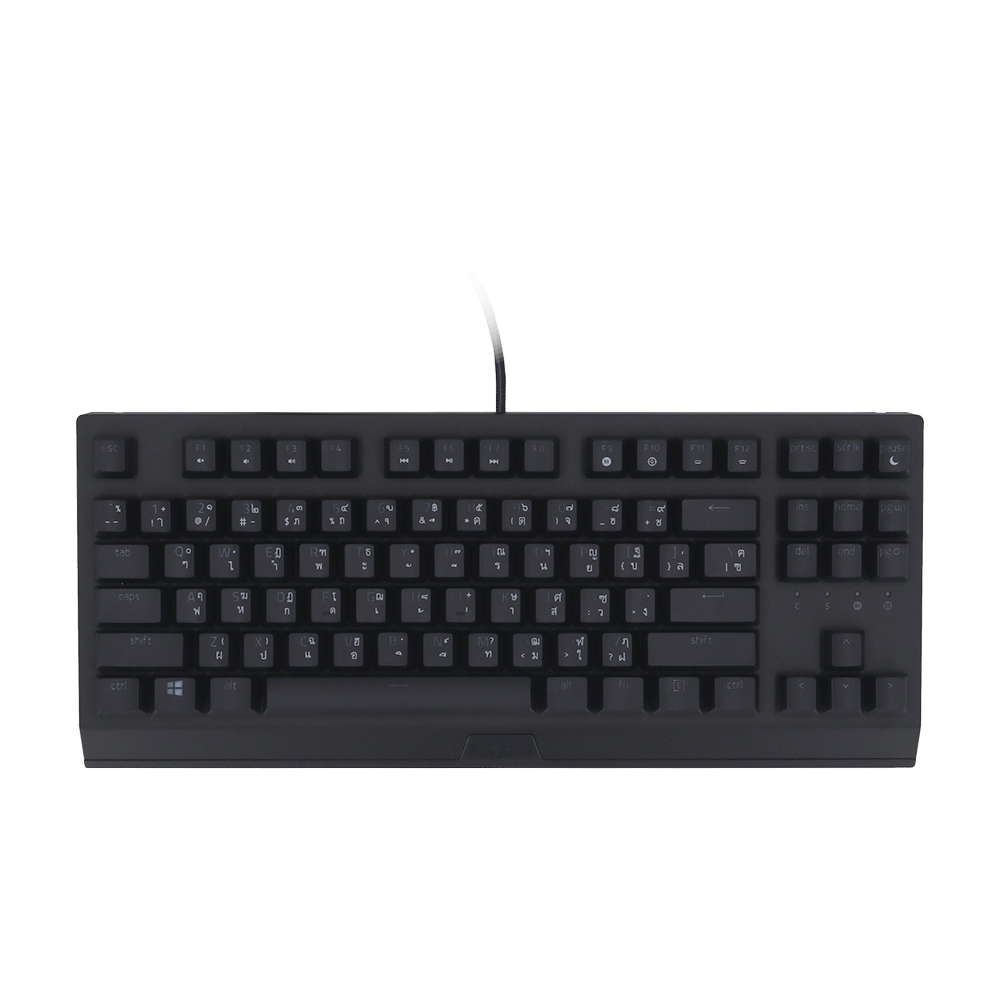 KEYBOARD (คีย์บอร์ด) RAZER BLACKWIDOW V3 TENKEYLESS (RAZER YELLOW SWITCH) (RGB) (EN/TH)